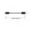 DELOCK DELOCK KB USB 2.0 BU10PIN-ST10PI BK 0,1M