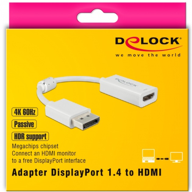 Delock DisplayPort 1.4> HDMI