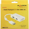 Delock DisplayPort> VGA HDMI DVI