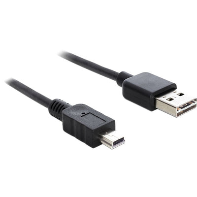Delock Easy-USB-A 2.0 Masculino> Mini USB-B 2.0 Masculino