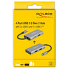 Delock esterno USB 3.2 Gen 2 USB Type-C Hub