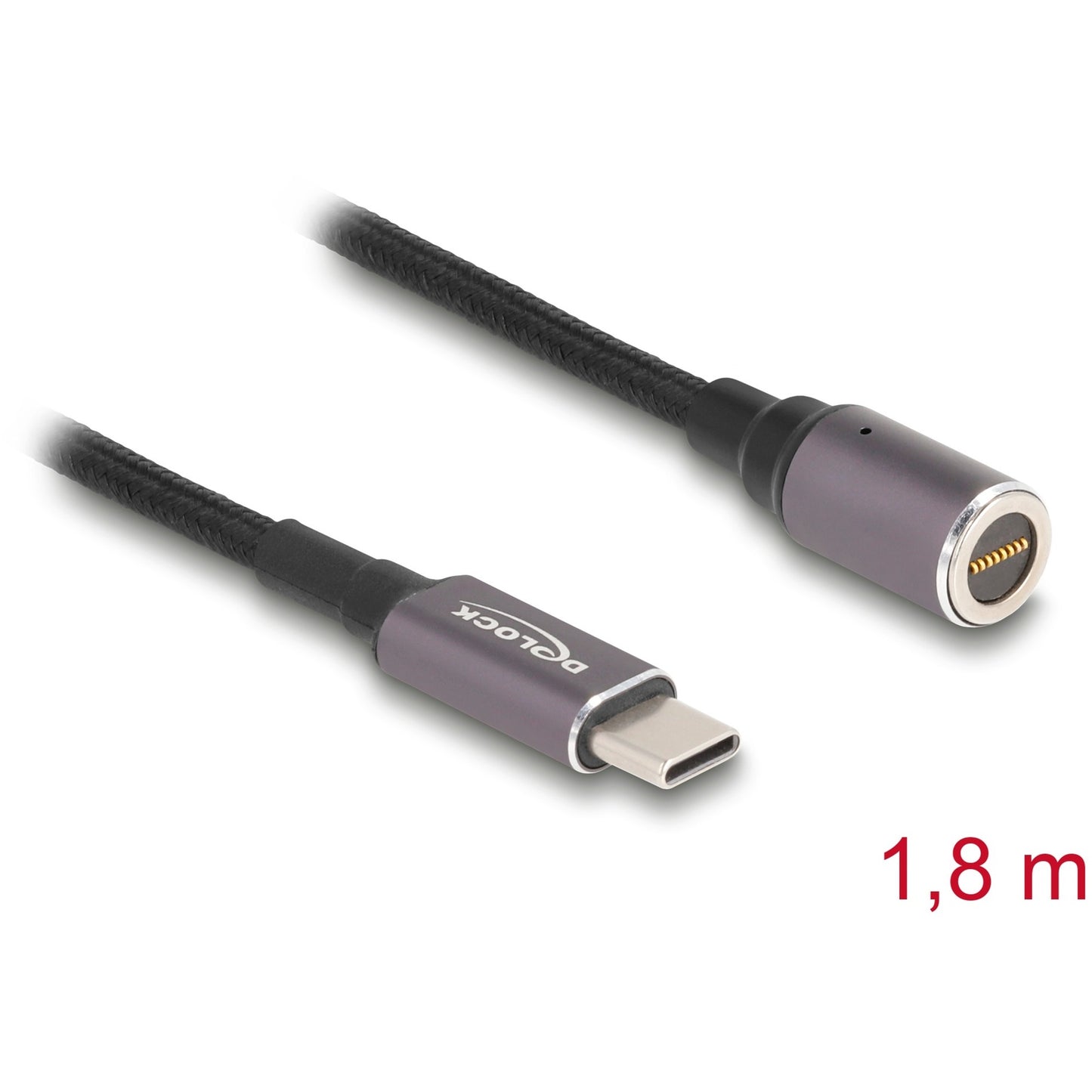 Cable de carga de laptop de Delock USB tipo-C Macho a Magnetic