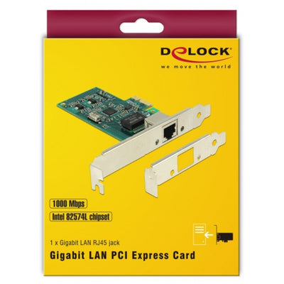 DeLOCK PCI Express Card > 1 x Gigabit LAN