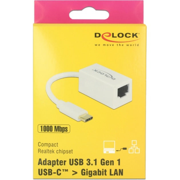 DeLOCK SuperSpeed USB-C (USB 3.1 Gen 1) male > Gigabit LA