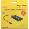 Delock Thunderbolt 3> 2x DisplayPort