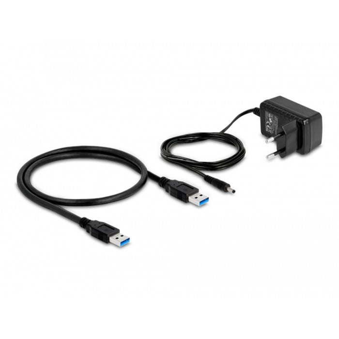Delock USB 10 Gbps Hub con 4 porte USB-A + 1 char