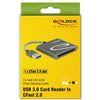 DeLOCK USB 3.0 kaartlezer voor CFast 2.0-geheugenkaarten
