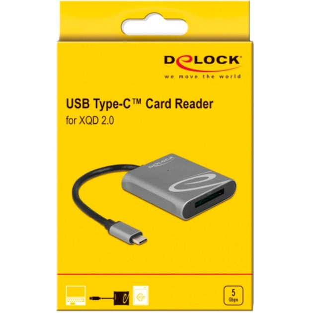DeLOCK USB-C Card Reader voor XQD 2.0