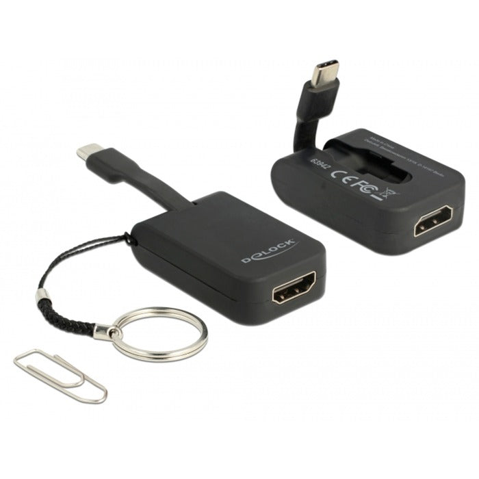 Delock USB-C> anillo de teclas de adaptador HDMI