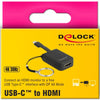 DeLOCK USB-C > HDMI adapter sleutelhanger