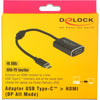 Delock USB-C (macho)> HDMI (hembra)