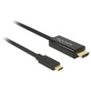 Delock USB-C (masculino)> HDMI (masculino) (modo alternativo DP)