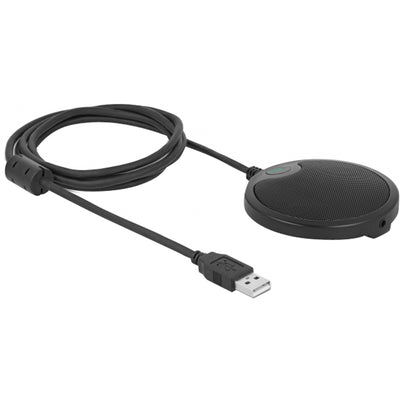 DeLOCK USB Condenser Microphone Omnidirectional for Confe