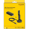 DELOCK Wi-Fi 6th Dual Band WLAN USB Adapter Ax3000