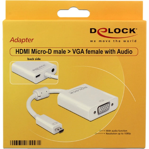 DeLOCK Micro-HDMI naar VGA adapter