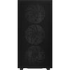 Deepcool ch560 midi tower behuizing (zwart | 1x usb-a | 1x usb-c | rgb | window)