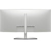 Dell u3423we 34 curved ultrawide monitor (zilver zwart, 2x hdmi, displayport, usb-a 3.2, usb-c 3.2)