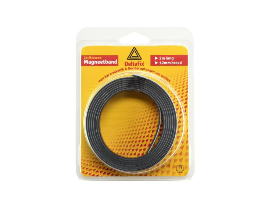 Deltafix Pneumatico magnetico autoadesivo 2 metri 12 mm x 2 mm