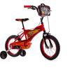 Disney autos disney cars kinderfiets - jongens - 14 inch - rood - twee handremmen