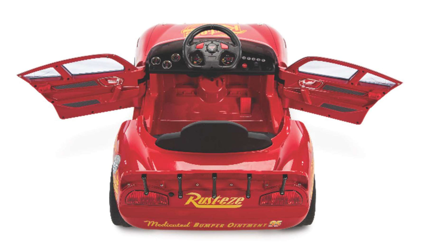 Disney autos disney cars lightning mcqueen auto - elektrische ride-on