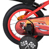 Disney autos disney cars bicicleta para niños - niños - 12 pulgadas - roja