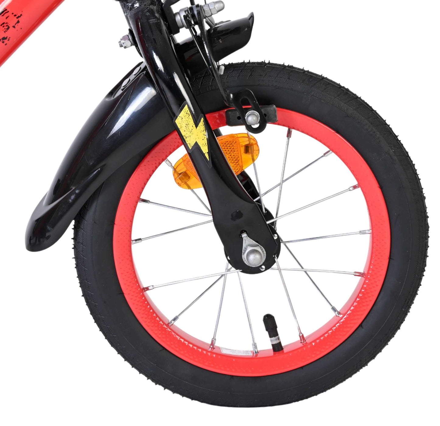Disney autos disney cars kinderfiets - jongens - 12 inch - twee handremmen