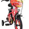 Disney autos disney cars bicicleta para niños - niños - 12 pulgadas - roja