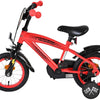 Disney autos disney cars bicicleta para niños - niños - 12 pulgadas - roja