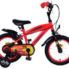 Disney Disney Kinderfiets Jongens 14 inch Rood Twee handremmen