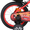 Bicicletta per bambini Disney Autos Disney Cars - ragazzi - 14 pollici - rossa - due freni a mano