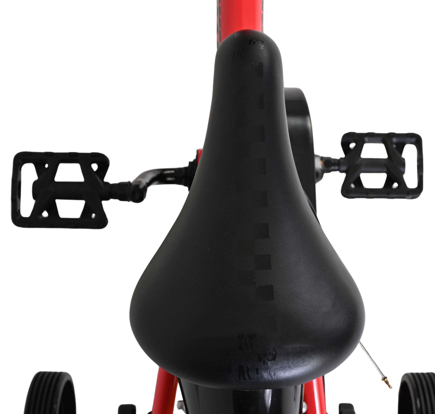 Bicicletta per bambini Disney Autos Disney Cars - ragazzi - 14 pollici - rossa - due freni a mano