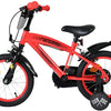 Bicicletta per bambini Disney Autos Disney Cars - ragazzi - 14 pollici - rossa - due freni a mano