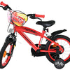 Bicicletta per bambini Disney Autos Disney Cars - ragazzi - 14 pollici - rossa - due freni a mano