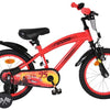 Bicicletta per bambini Disney Autos Disney Cars - ragazzi - 16 pollici - rossa