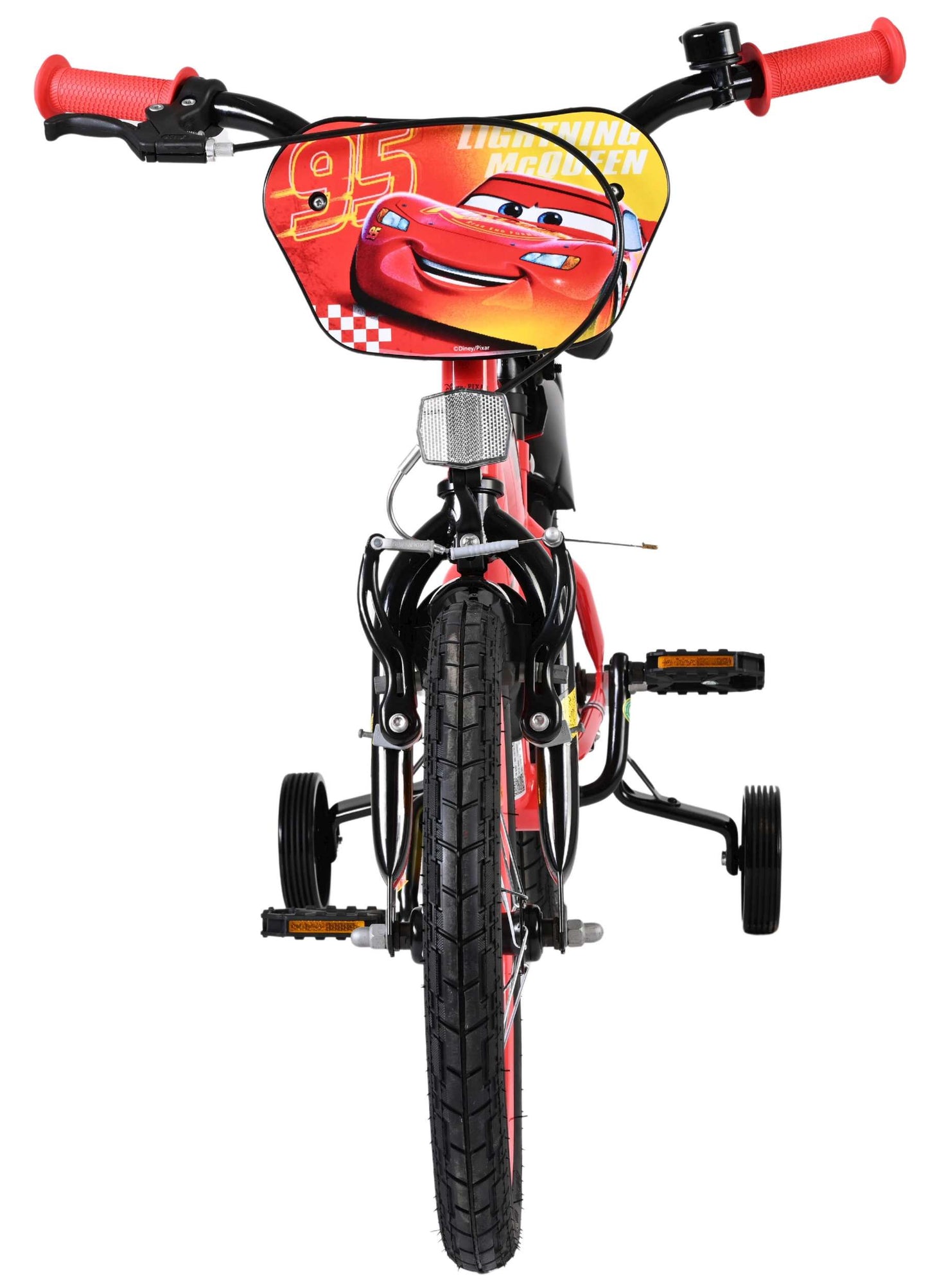 Bicicletta per bambini Disney Autos Disney Cars - ragazzi - 16 pollici - rossa