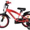 Bicicletta per bambini Disney Autos Disney Cars - ragazzi - 16 pollici - rossa