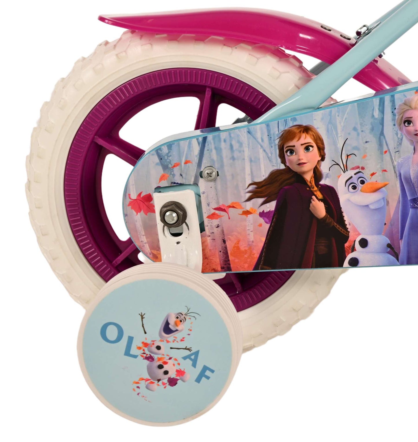 Frozen II 10 Inch 20 cm Meisjes Doortrapper Lichtroze Fuchsia