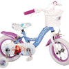 Disney Frozen 2 Bike para niños - Niñas - 12 pulgadas - Blue Purple - Dos frenos de mano