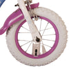 Disney Frozen 2 Bike para niños - Niñas - 12 pulgadas - Blue Purple - Dos frenos de mano