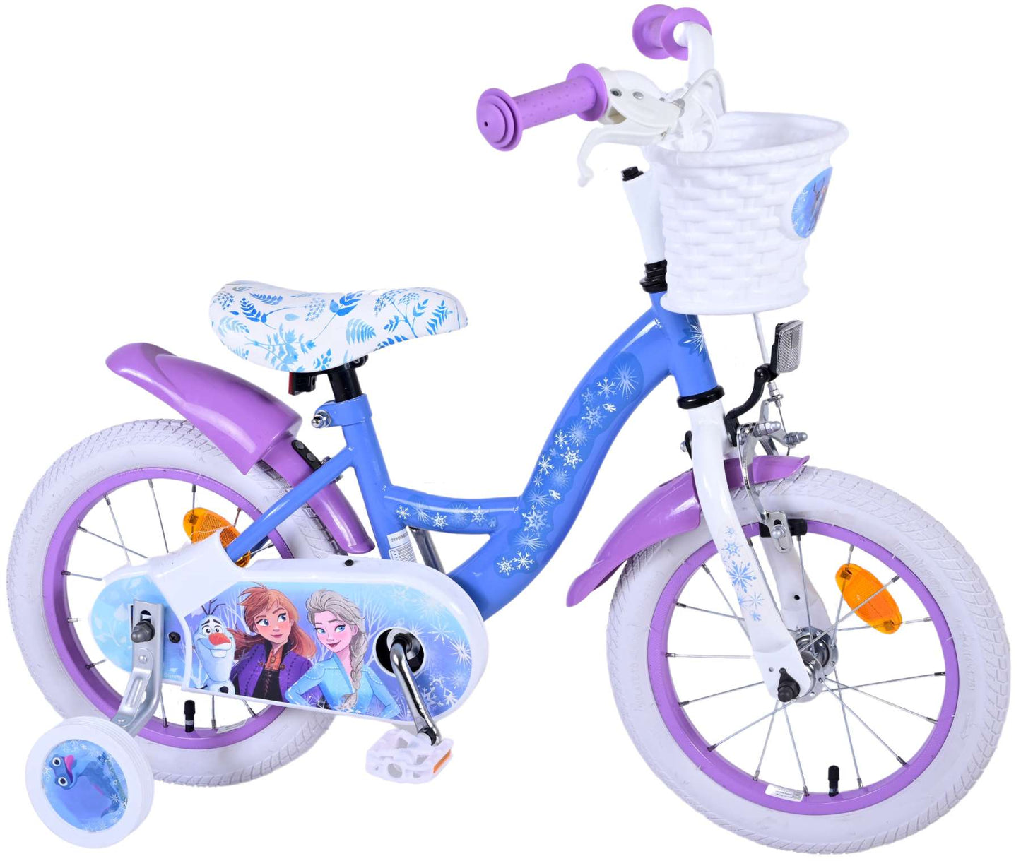 Disney Frozen 2 Bike per bambini - Girls - 14 pollici - Purple blu