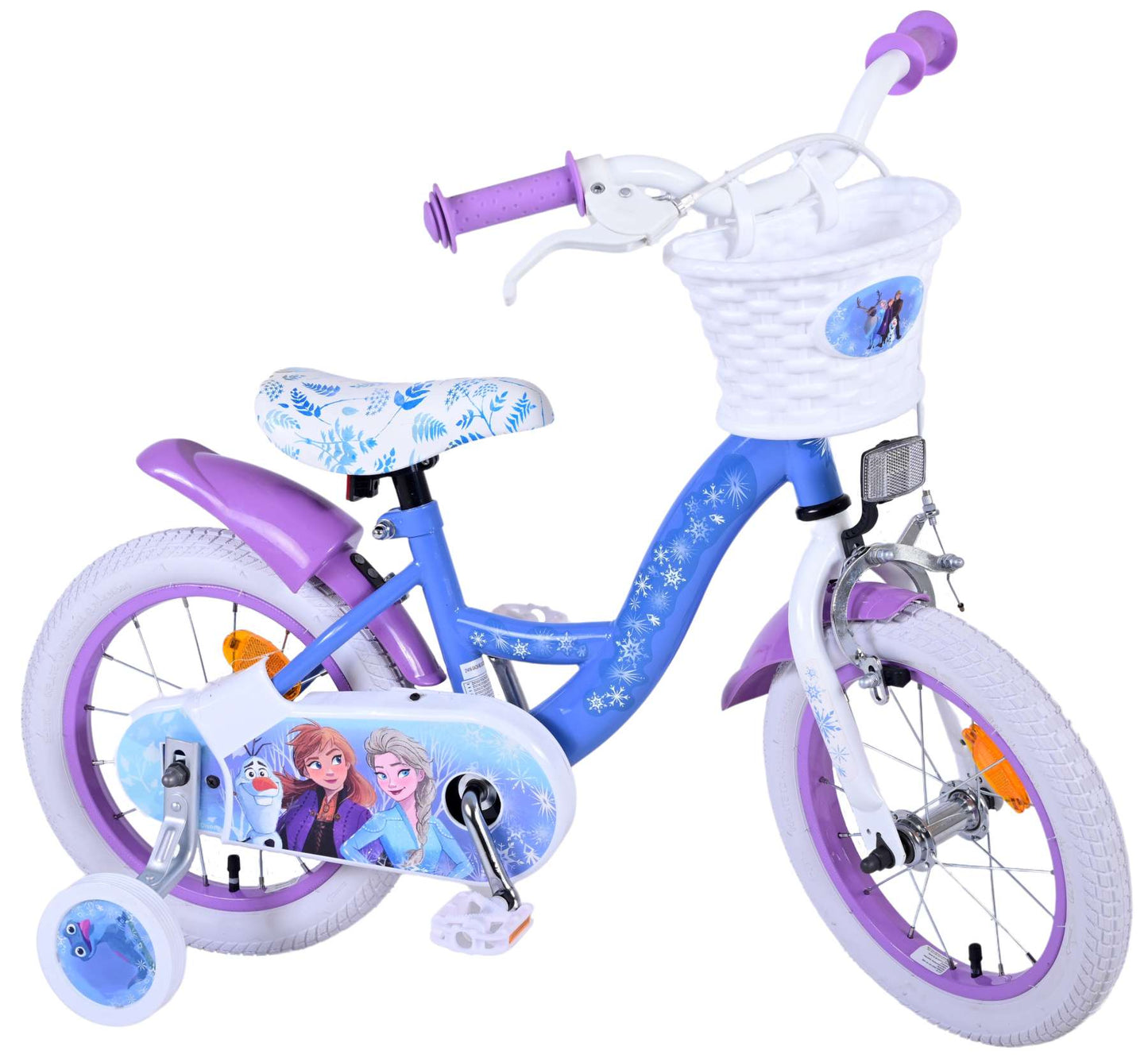 Disney Frozen 2 Bike per bambini - Girls - 14 pollici - Purple blu