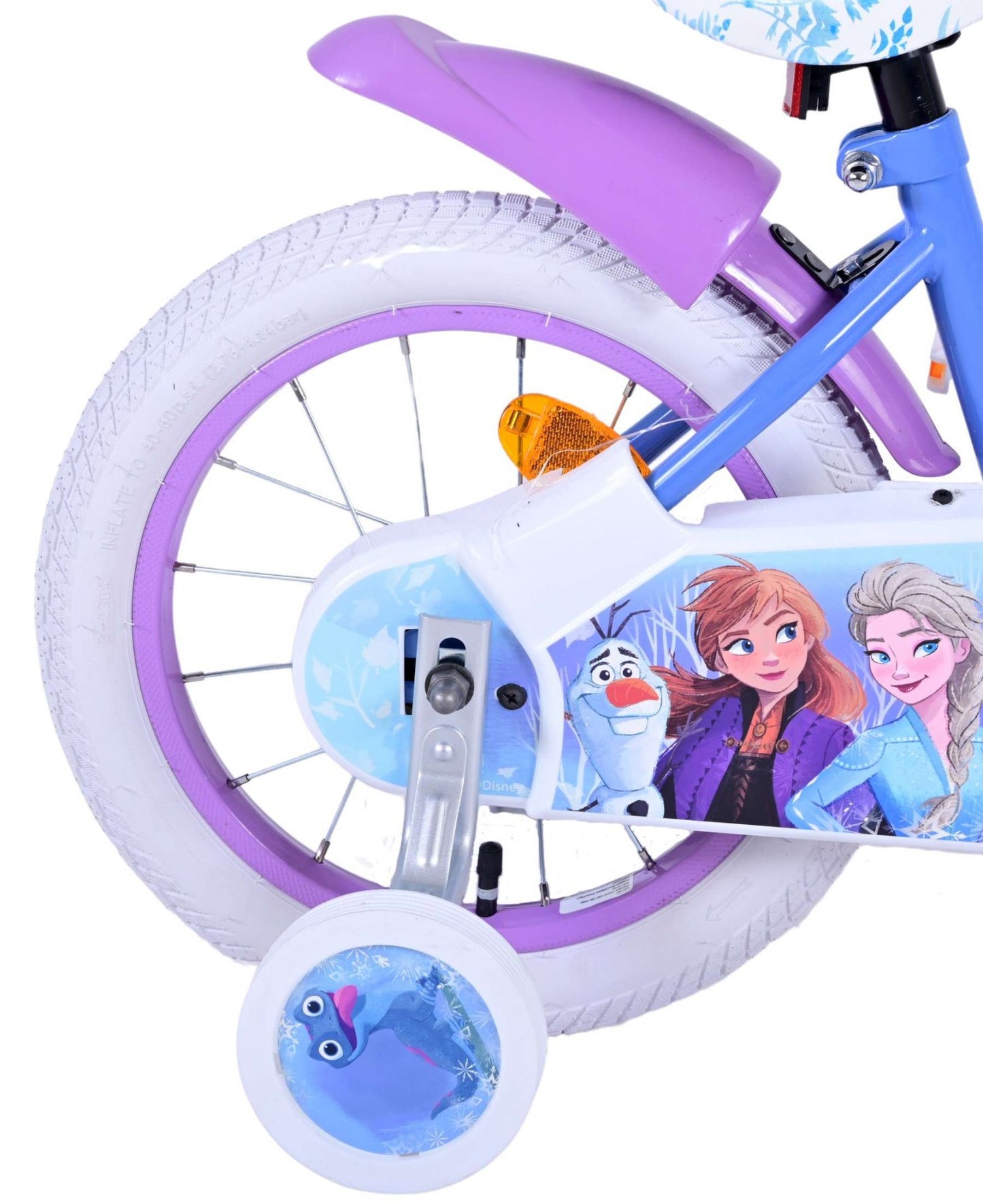 Disney Frozen 2 Bike per bambini - Girls - 14 pollici - Purple blu