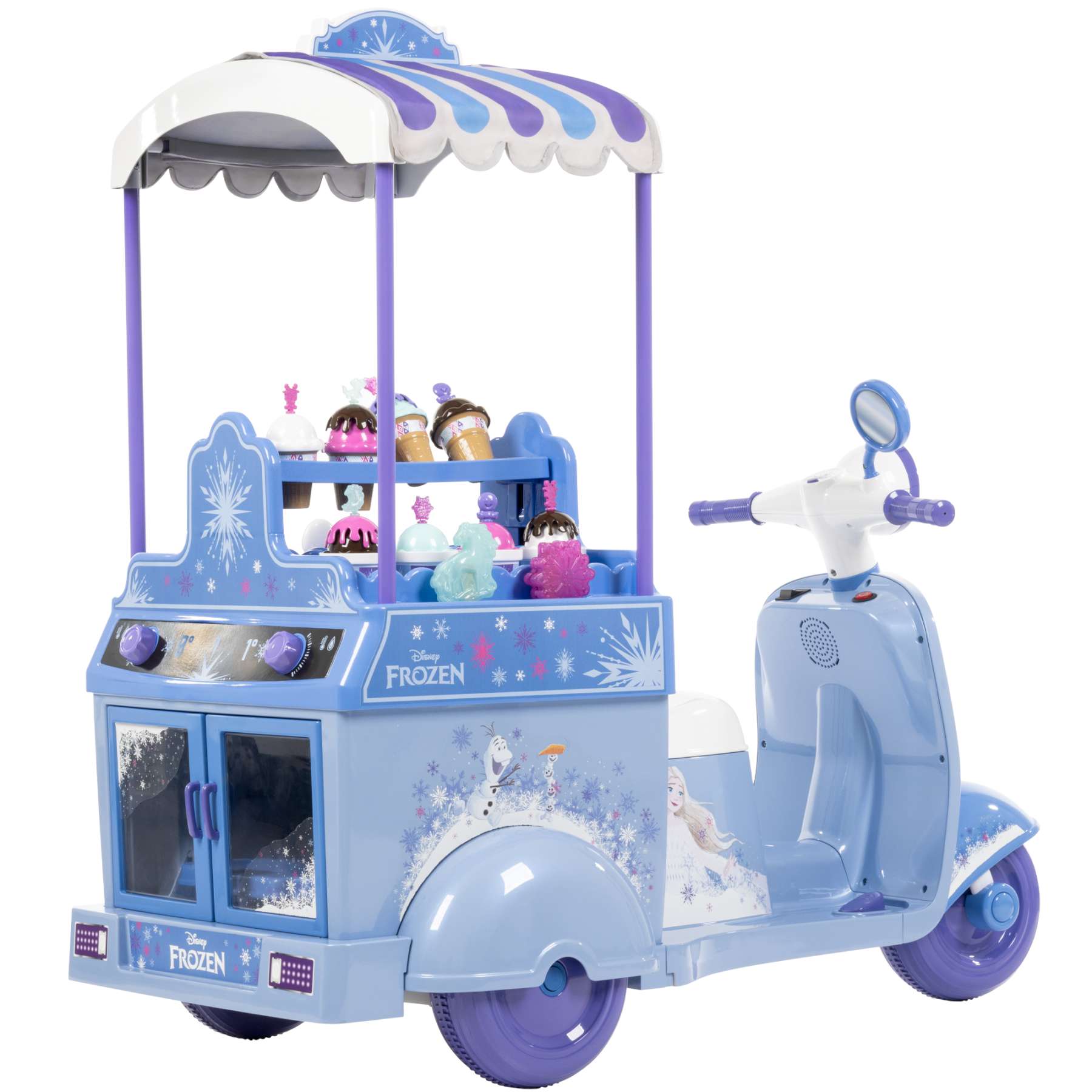 Disney die eikonigin carretto dei gelati surgelati Disney - cavalcabile elettrico