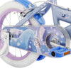Disney die eiskönigin disney frozen 2 bicicletta per bambini - ragazze - 14 pollici - blu viola - due freni a mano