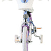 Volare disney frozen 2 kinderfiets - meisjes - 14 inch - blauw paars - twee handremmen