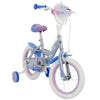Disney die eiskönigin disney frozen 2 bicicletta per bambini - ragazze - 14 pollici - blu viola - due freni a mano