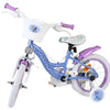 Volare disney frozen 2 kinderfiets - meisjes - 14 inch - blauw paars - twee handremmen
