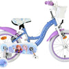 Volare disney frozen 2 kinderfiets - meisjes - 16 inch - blauw paars - twee handremmen