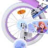 Volare disney frozen 2 kinderfiets - meisjes - 16 inch - blauw paars - twee handremmen