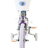 Volare disney frozen 2 kinderfiets - meisjes - 16 inch - blauw paars - twee handremmen